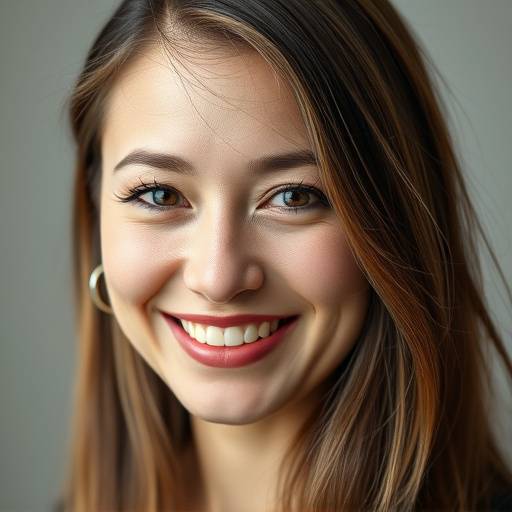 Headshot of smiling woman with brown hair
